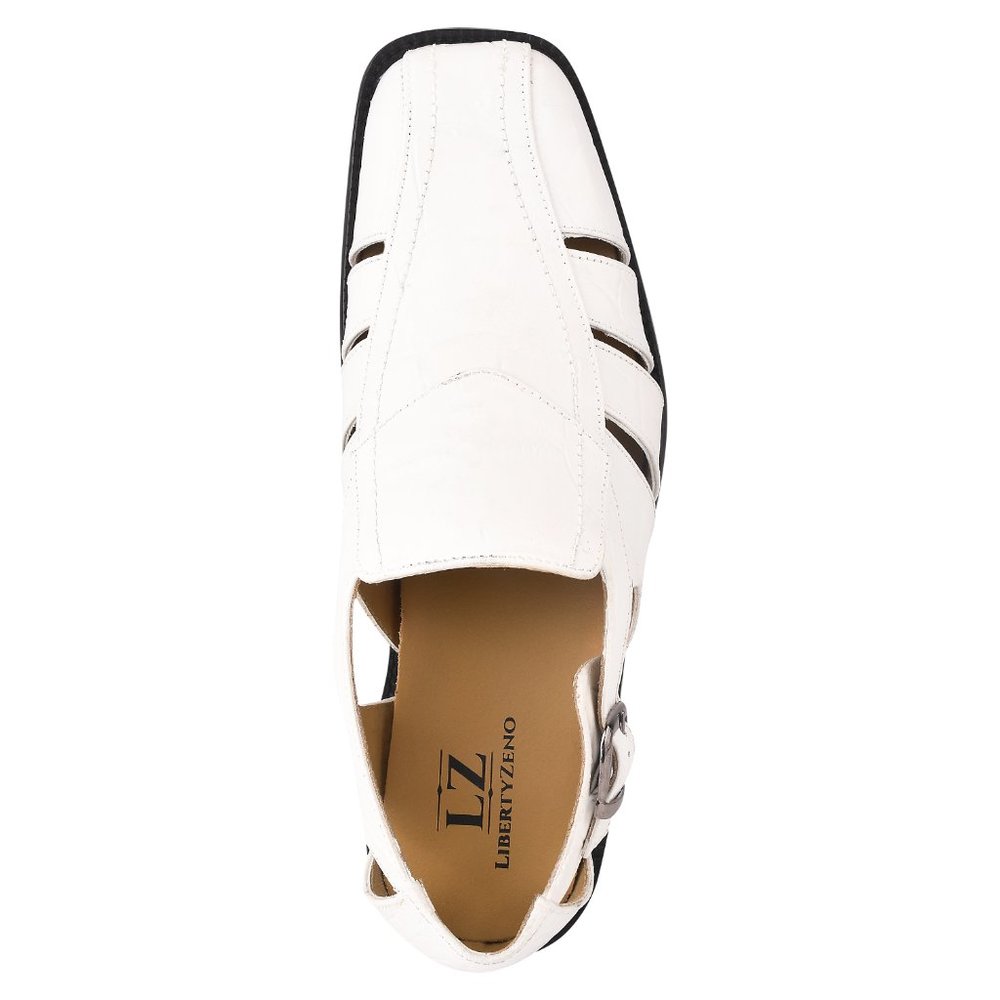 Bidwill Genuine Leather Flat Sandals - Picture 4 of 7